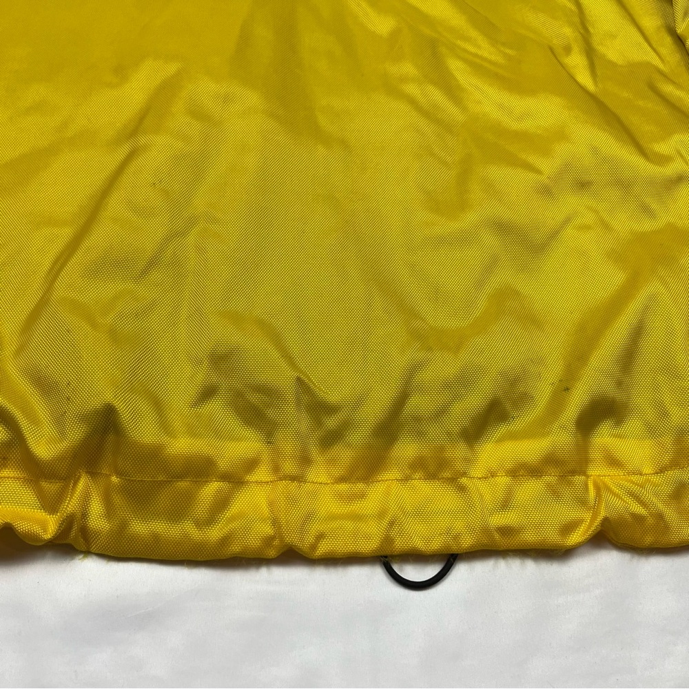 Vtg Tommy Hilfiger Mens Expedition Sailing Jacket XL 90s Hooded Yellow Tech - Picture 12 of 14